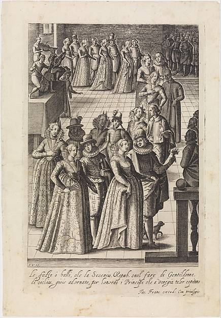 15th Century Noblewomen at a party